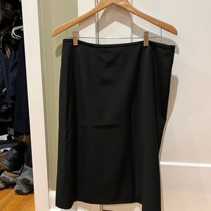 Black Armani Collezioni skirt.